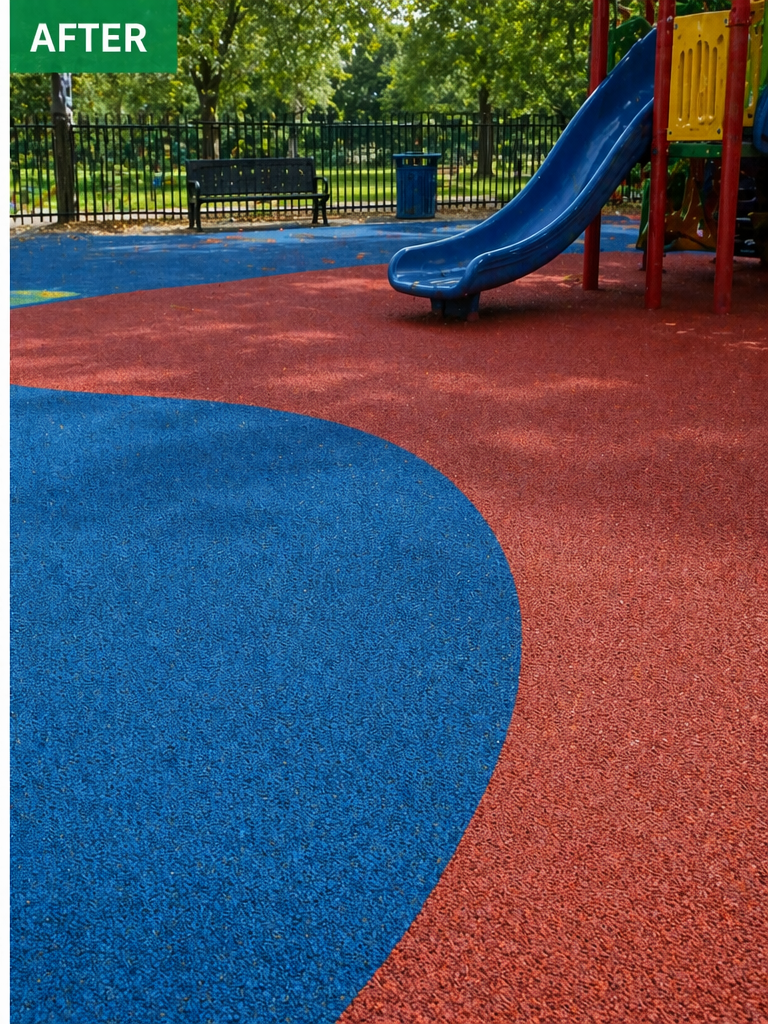 After resurfacing