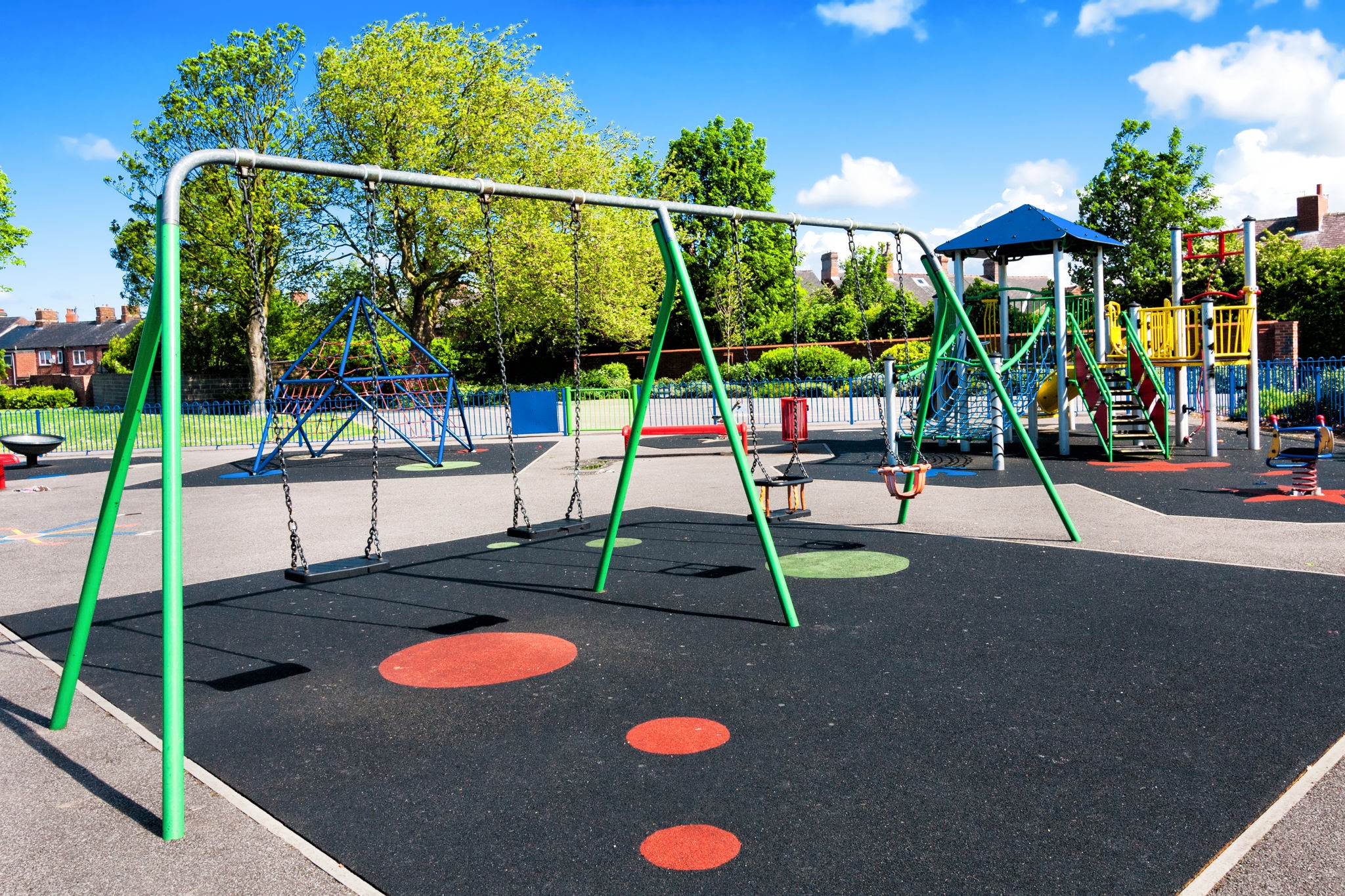 School playground surface
